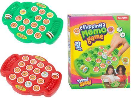 Toi-Toys Geheugenspel Memo Flip Over 18st+bord