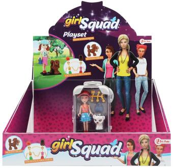 Toi-Toys GIRL SQUAD Pop 10cm met accessoires verschillende