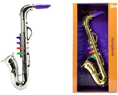 Toi-Toys Goudkleurig Saxofoon voor kinderen