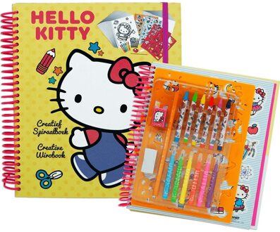 Toi-Toys Hello Kitty Knutselboek Met Stickers+viltstiften