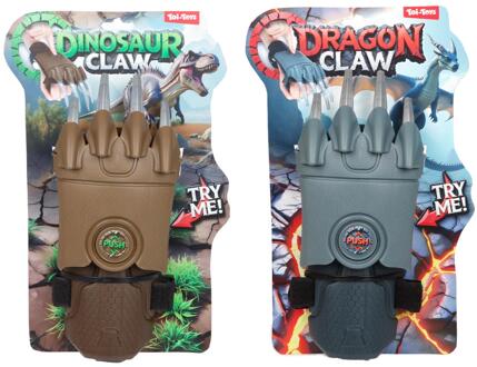 Toi-Toys Klauw Dino/Draak met uitschietnagels verschillende
