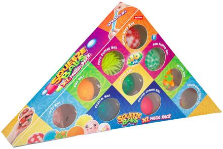 Toi-Toys Knijpballen 5cm doos a 10 stuks verschillende