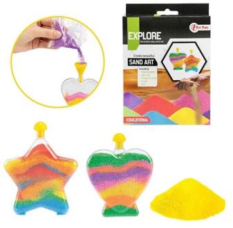 Toi-Toys knutselset DIY zandkunst junior 8-delig Multikleur