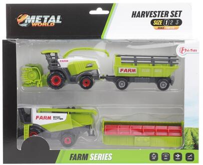 Toi Toys Landbouwmachine set