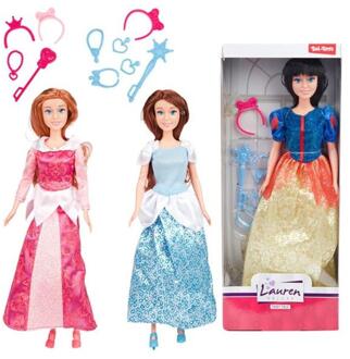 Toi-Toys Lauren Tienerpop Sprookjesprinses verschillende