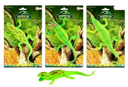Toi-Toys Life-Like Reptiles On Card 3-Ass.