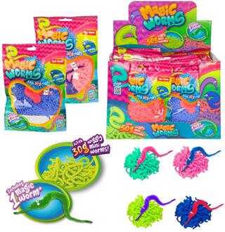 Toi-Toys Magische worm met mini wormpjes 50gr verschillende