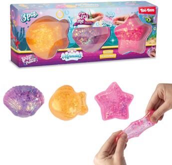 Toi-Toys Mermaids Knijpfiguren zee 6cm 3st verschillende