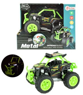 Toi-Toys off-road Buggy frictie 19 cm groen