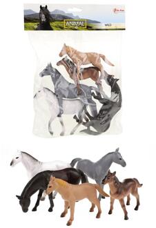 Toi Toys Paarden 5 stuks in zak