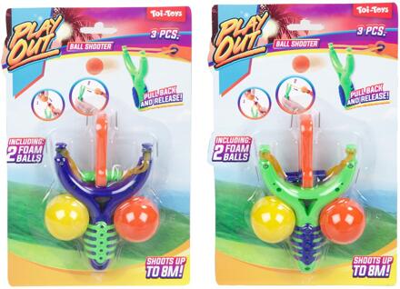 Toi-Toys Play Out Katapult met 2x foambal