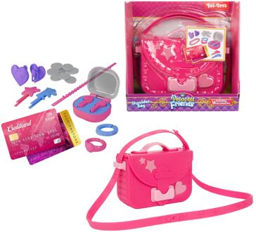 Toi-Toys Princess Friends Schoudertas 12-delig roze