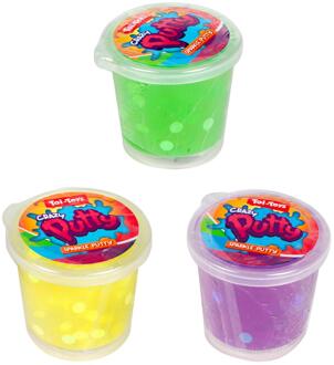 Toi-Toys Putty met gliters 6ass verschillende