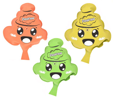 Toi-Toys Scheetkussen - Lachende drol - 23cm - willekeurige kleur Multi