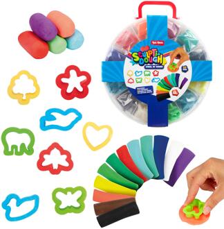 Toi-Toys SCULPTIDOUGH KleiSet 20-delig verschillende