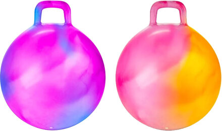 Toi-Toys Skippybal marble set - 2x - D45 cm - buitenspeelgoed voor kinderen