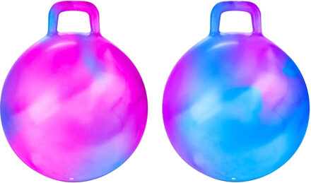 Toi-Toys Skippybal marble set - 2x - D45 cm - buitenspeelgoed voor kinderen