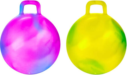 Toi-Toys Skippybal marble set - 2x - D45 cm - buitenspeelgoed voor kinderen