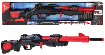 Toi-Toys Space Revengers Militaire Shotgun Met 6 Foampijlen