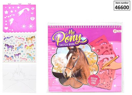Toi-Toys tekenboek paarden meisjes