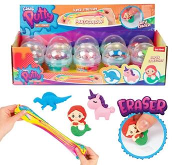 Toi-Toys Toi Toys Crazy putty slijm rainbow verschillende