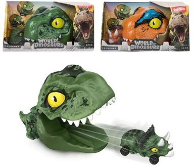 Toi-Toys Toi Toys Dinoauto met dinoafschieter multi