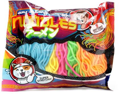 Toi-Toys Toi Toys Gekleurde noodles rekbaar verschillende