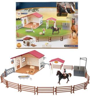 Toi-Toys Toi Toys Horses Paardenspeelset XL Met Accessoires multi