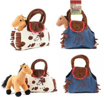 Toi-Toys Toi Toys HORSES Pluchen Paard In Handtas multi