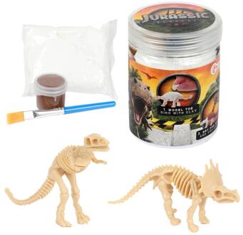 Toi-Toys Toi Toys Jurassic Revival set Dino klei