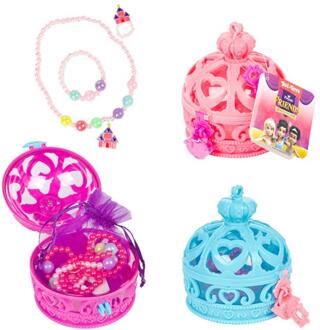 Toi-Toys Toi Toys Kroon sieradendoos met sieraden verschillende