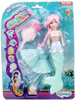 Toi-Toys Toi Toys Mermaids Zeemeermin pop 21cm multi