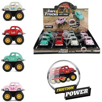 Toi-Toys Toi Toys Monster kever frictie 7,5x10cm verschillende