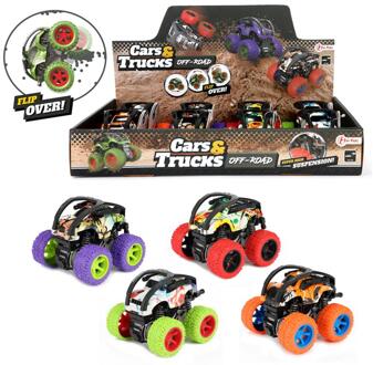 Toi-Toys Toi Toys Monster truck flip over frictie Multikleur
