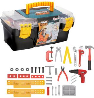 Toi-Toys Toi Toys Power Tools Gereedschap In Gereedschapskist 35-delig