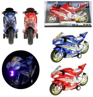 Toi-Toys Toi Toys Racemotor 30cm frictie verschillende