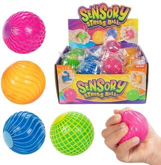 Toi-Toys Toi Toys Sensorische ribbel bal Ø6,5cm verschillende