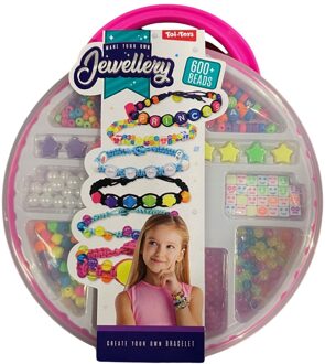 Toi-Toys Toi Toys Sieraden maken in koffer verschillende