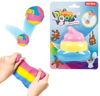 Toi-Toys Toi Toys Stuiterputy Regenboog Drol multi