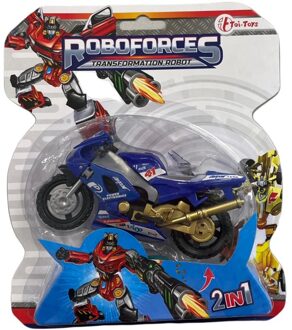 Toi-Toys Toi Toys Verander motorrobot op kaart verschillende