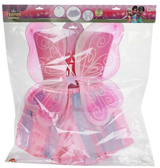 Toi-Toys Toi Toys Verkleedset Fee met vleugels roze