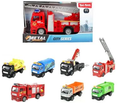 Toi-Toys Toi Toys vrachtwagen circa 12cm verschillende