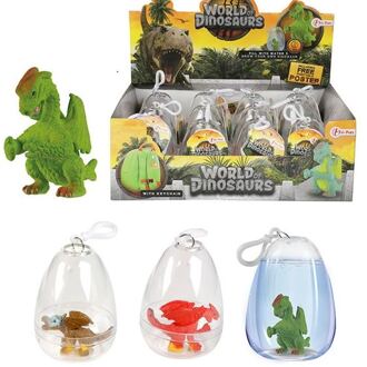 Toi-Toys Toi Toys World Of Dinosaurs Groeidino In Ei Sleutelhanger Assorti