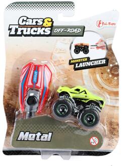 Toi-Toys & Trucks Afschiet Mini Monster Truck Multikleur