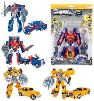 Toi Toys Veranderrobot auto/vrachtwagen Multikleur