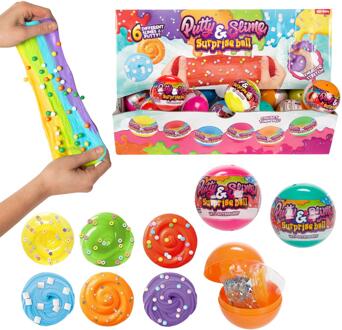 Toi-Toys Verrassingsbal Slijm Putty met acc. 6ass verschillende