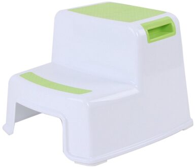 Toilet Potty Training Kids 2 Step Stools Toddler Non-Slip Bathroom Potty Stool HG99 groen