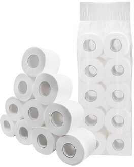 Toilet Roll Paper 3 Lagen Thuis Bad Keuken Tissue Roll Houtpulp 10 Rolls/Lot Huidvriendelijke Wc papier