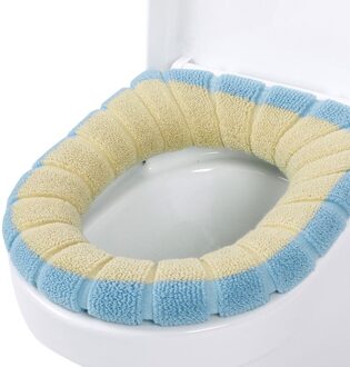 Toilet Seat Cover Pan Fiber Winter Warm Zitkussen Wasbare Volledige Dekking Pompoen Patroon Toiletbril Badkamer Benodigdheden 05