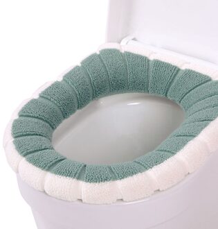 Toilet Seat Cover Pan Fiber Winter Warm Zitkussen Wasbare Volledige Dekking Pompoen Patroon Toiletbril Badkamer Benodigdheden 07